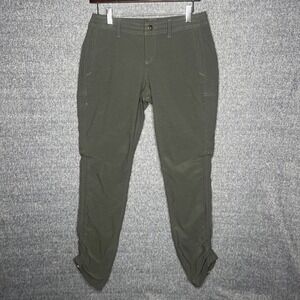 KUHL Trekr is Hiking Pants Gray Ruched Leg Womens 4 Reg Hiking Fishing Outdoors